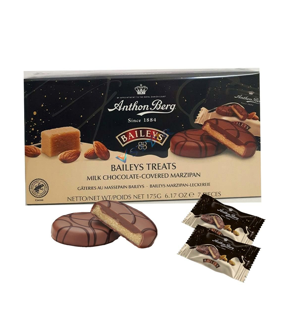 Anthon Berg Baileys in Marzipan 175g